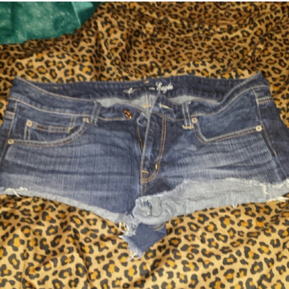 AEO Blue Shorties
